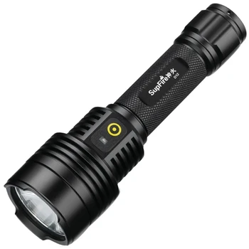 

Ultra Bright Flashlight 700 LM Wick USB Direct Charge Central Switch with Strong Middle Low Strobe SOS Modes for Hiking Driving