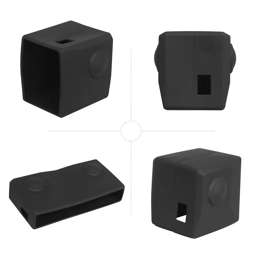

Soft Silicone Protective Cover Holder Protector Shell Travel Case for Insta360 EVO VR Folding Camera Accessories Shock-proof