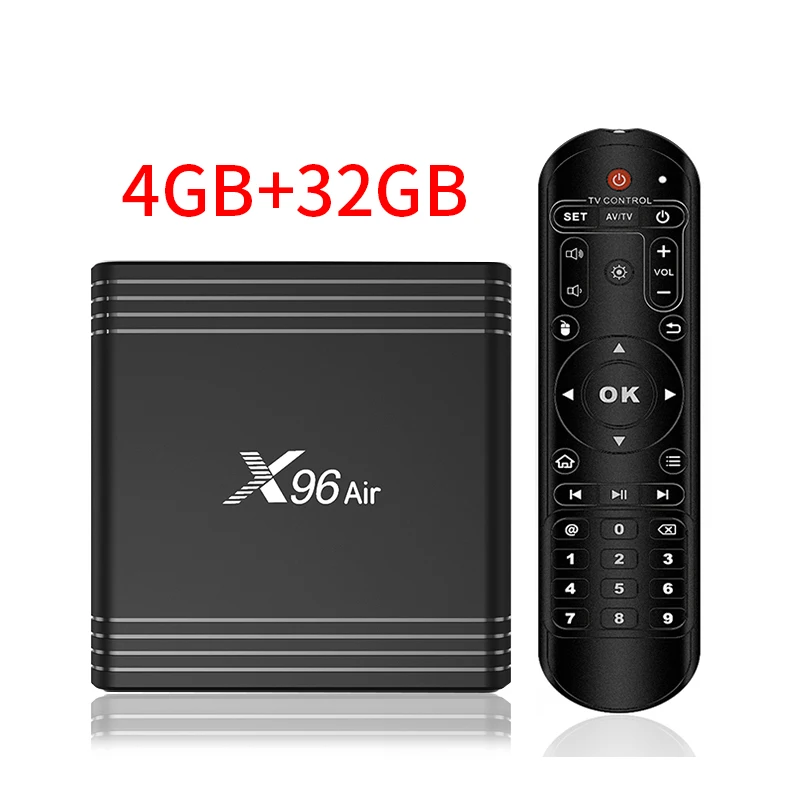 4G32G ТВ-приставка X96 Air Amlogic S905X3 mini Android 9,0 4 Гб 64 ГБ 32 ГБ wifi 4K 8K 24 кадров в секунду Netflix X96 Air 2 Гб 16 Гб телеприставка - Цвет: 4G32G