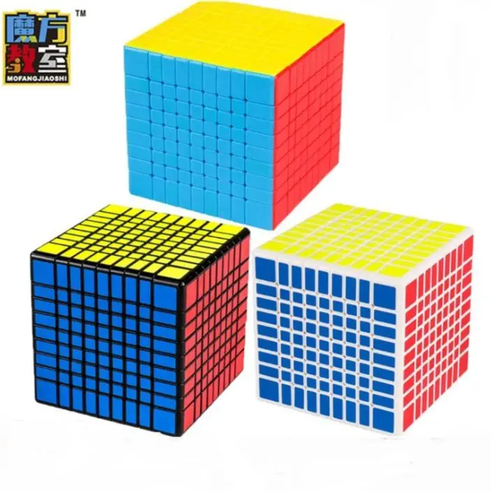 MoYu MoFangJiaoShi colorful magic box magic cube children kids puzzle cube toy 