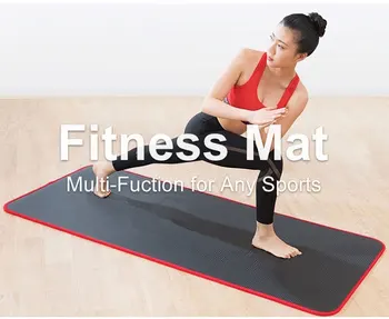 Non-Slip Yoga Mat 183cm*61cm Thickened NBR Gym Mats Sports Indoor Fitness Pilates Yoga Pads 7