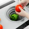 Innovative Multi-Functional 3 in 1 Chopping Board Detachable Folding Drain Basket Sink Cutting Board Kitchen Tools ► Photo 3/6