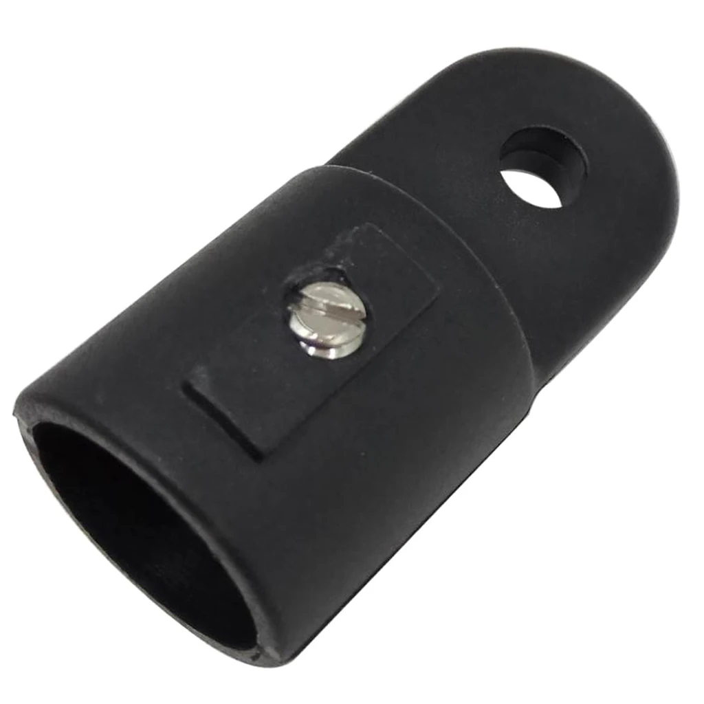Bimini Top Caps Eye End Top Fitting Nylon for Boat Canopy, Fit 7/8 inch 22mm Tube