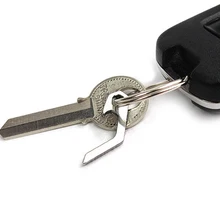 EDC органайзер для ключей брелок компактный Умный брелок ключница TC4 титановый сплав мини-открывашка для бутылок/плоская отвертка