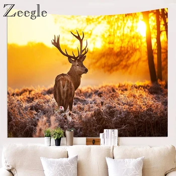 

Zeegle Wall Hanging Tapestry Beach Towel Living Room Bedroom Hanging Home Decor Beach Mat Picnic Blanket Printed Wall Tapestry