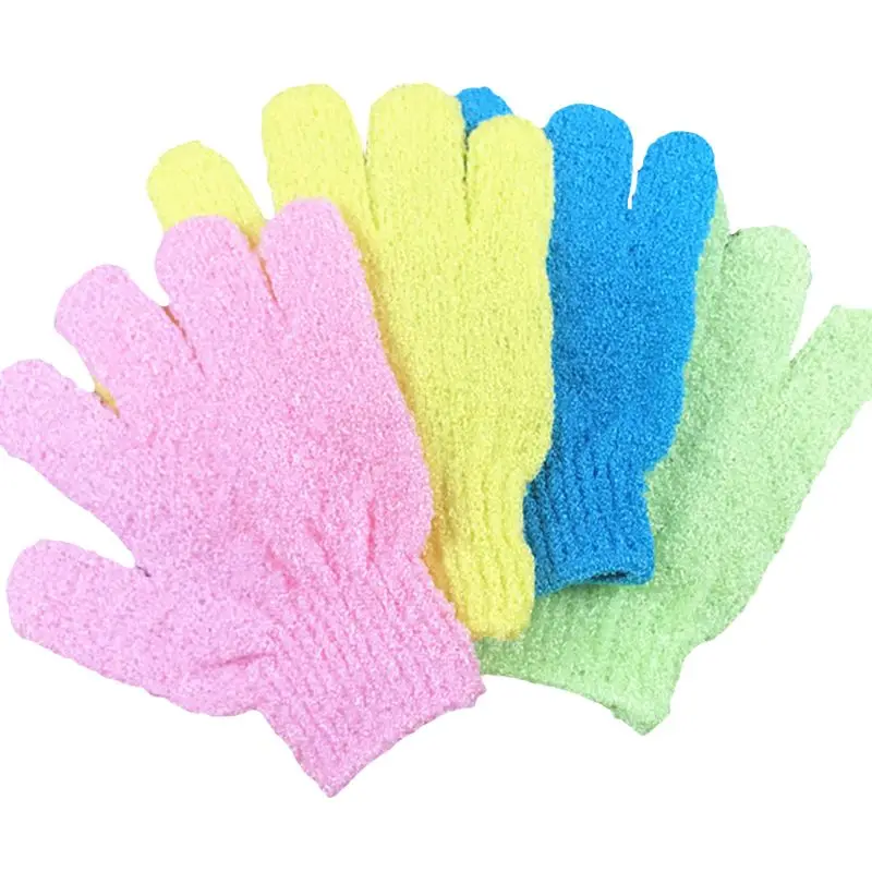 

4Pcs Exfoliationg Gloves Bath And Shower Cleansing Smooth Soft Face Legs Body