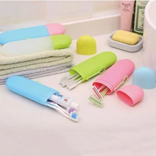 Портативный чехол для зубной пасты, зубной щетки, дорожный пластиковый органайзер для хранения зубных щеток, коробка для зубных щеток, держатель для зубных щеток