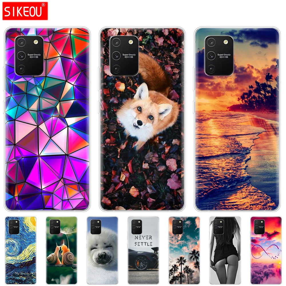 Per Samsung Galaxy S10 Lite Custodia In Silicone Tpu Cover Per Samsung S10 Lite S 10 Lite Custodia Per Sm-G770F Fiore Di Gatto