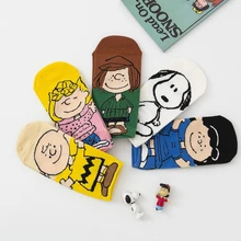 5 пар,, милый щенок, незаметный Носок, носки с героями мультфильмов, Нескользящие неглубокие носки, женские носки-башмачки, kawaii, розовые,, скидка