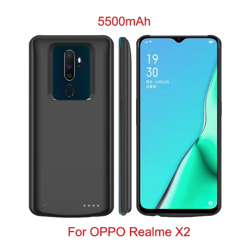 6800 мАч чехол для зарядного устройства для OPPO Realme X2 Pro Q K5 A11X A11 Reno ACE 2Z портативное зарядное устройство Внешний чехол для зарядного устройства s - Цвет: OPPO Realme X2