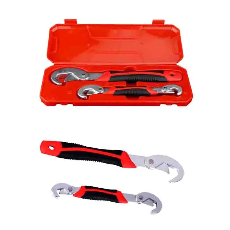 

Wrench Set Universal keys 2pcs Multi-Function Adjustable Portable Torque Ratchet Oil Filter Spanner Hand Tools