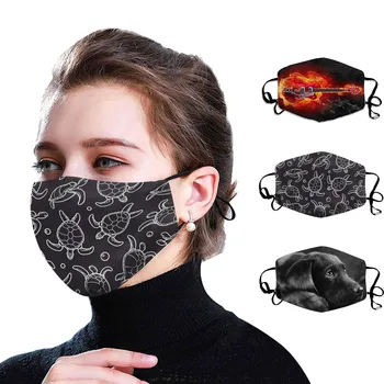 

Mascarilla Adult Face Mask Fashion Reusable Mouth Mask Adjustable Sport Outdoor Mouth Cover Mask Mouth Caps Washable