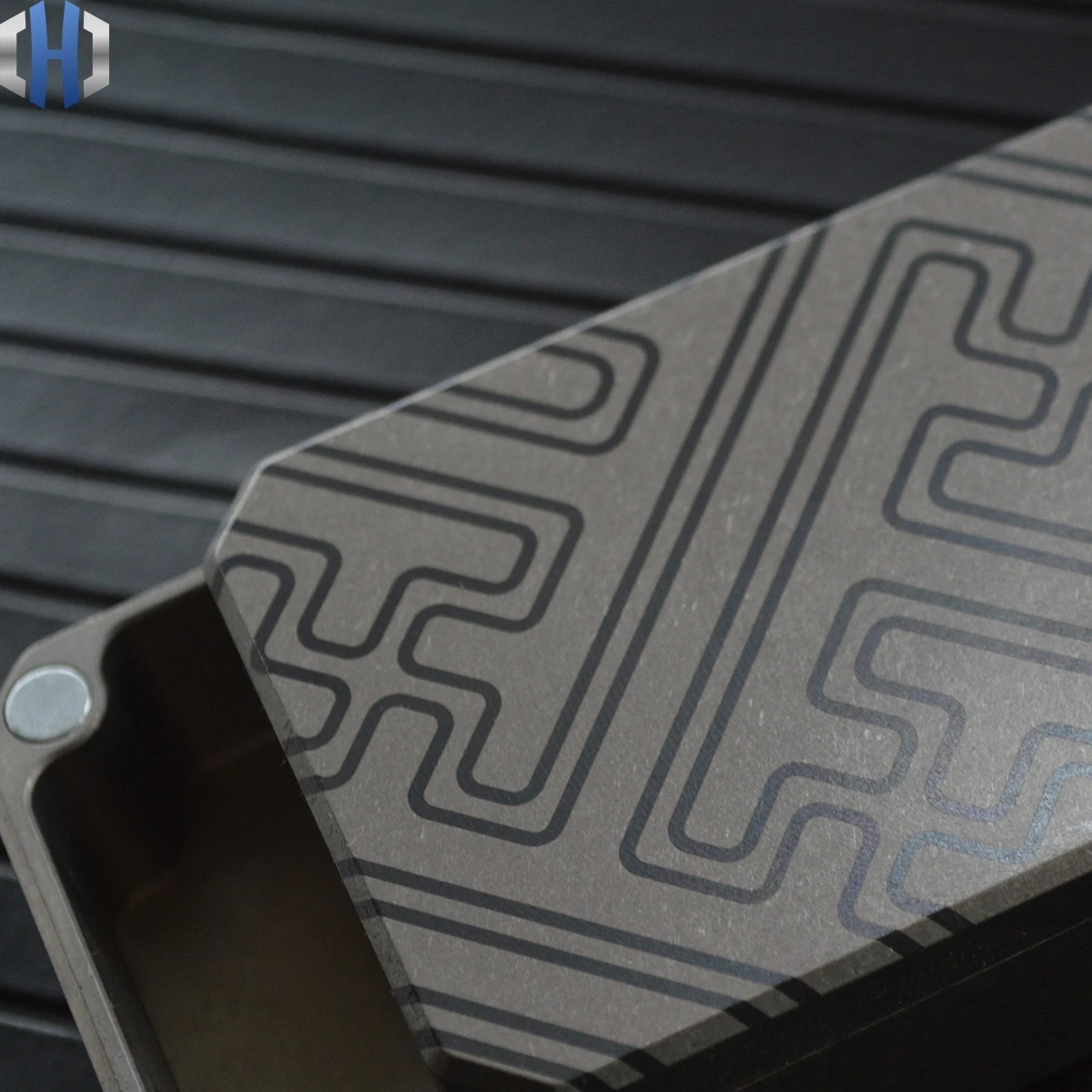 Магнитный ящик для хранения из титанового сплава переносной герметичный