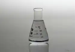 Matraz de cristal de 50ml, instrumento de experimento químico