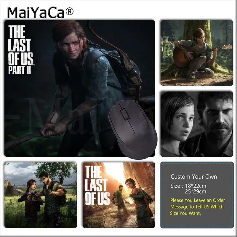 Коврик для мыши MaiYaCa The last of us гладкий игровой коврик | Компьютеры и офис