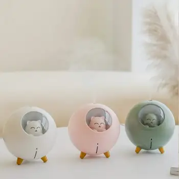 

Cute Humidifier, with Night Light,Can Be Used to Decorate the Room or As Kids Gifts,USB Portable Small Humidifier