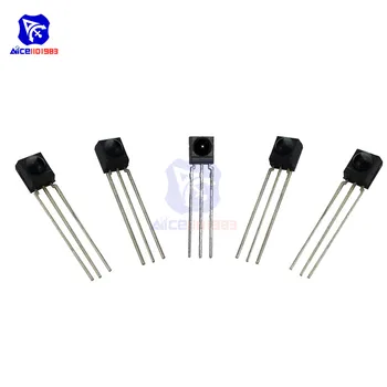 

diymore 5PCS/Lot TSOP4838 TSOP 4838 IR Infrared Receiver IC Module 38kHz