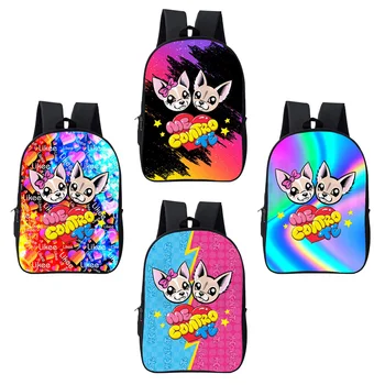 

Cartoon Aesthetic Me Contro Te 3D Print Backpack Women Multifunction Casual Travel Laptop Students Zipper Book Satchels Rucksack