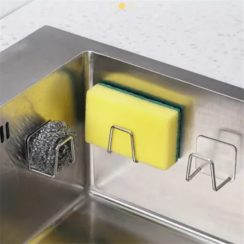 Kitchen Stainless Steel Sink Sponges Holder 2