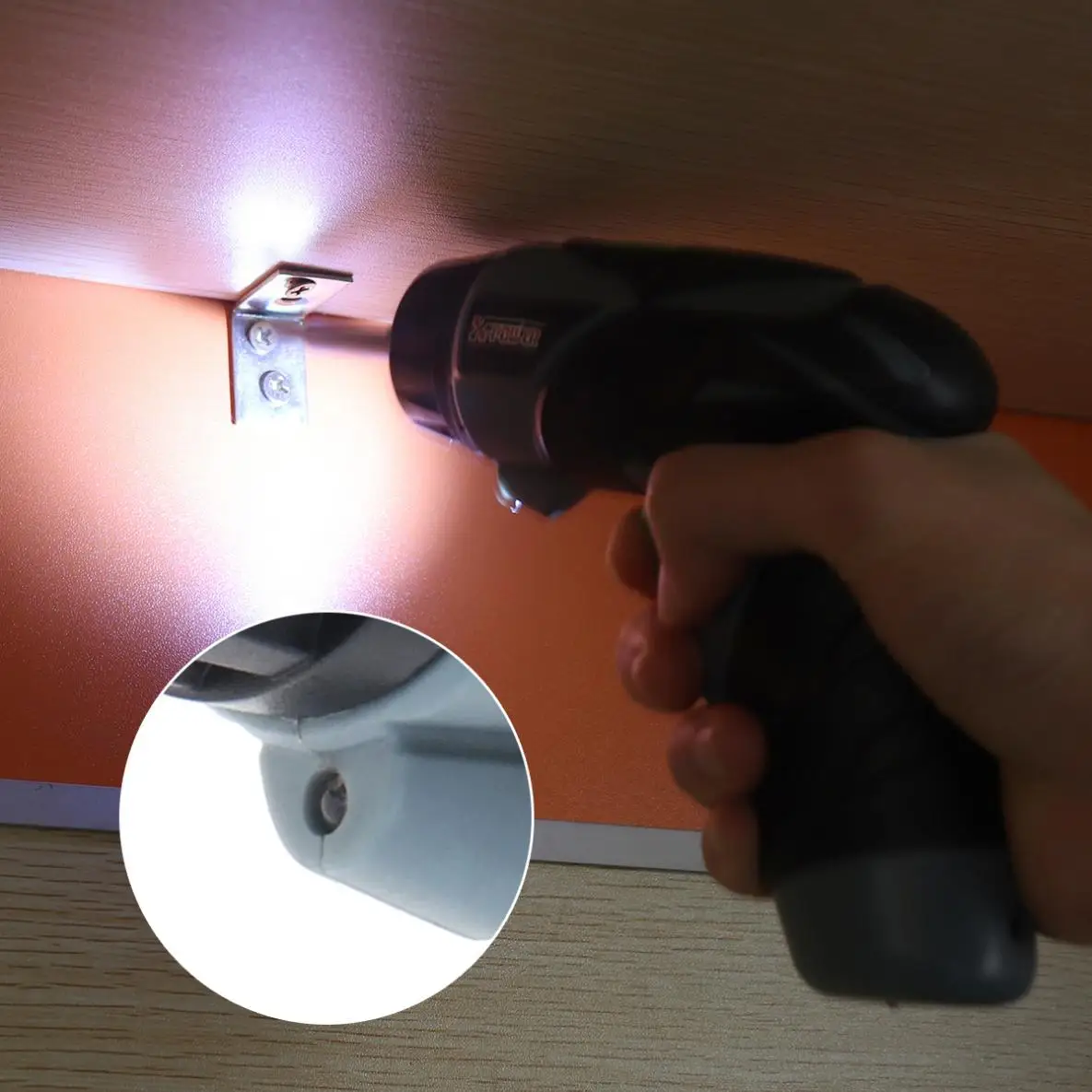 Мини AC 220V Аккумуляторная Перезаряжаемые 3,6 V электрическая отвертка с светодиодный освещение двунаправленный переключатель для бытовой Высокое качество обслуживания