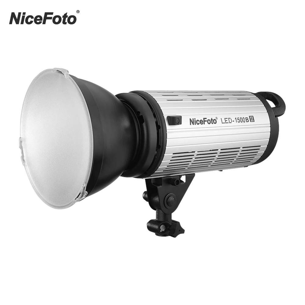 Светодиодный светильник NiceFoto для видеосъемки 5500K CRI 95 + оранжевый фильтр