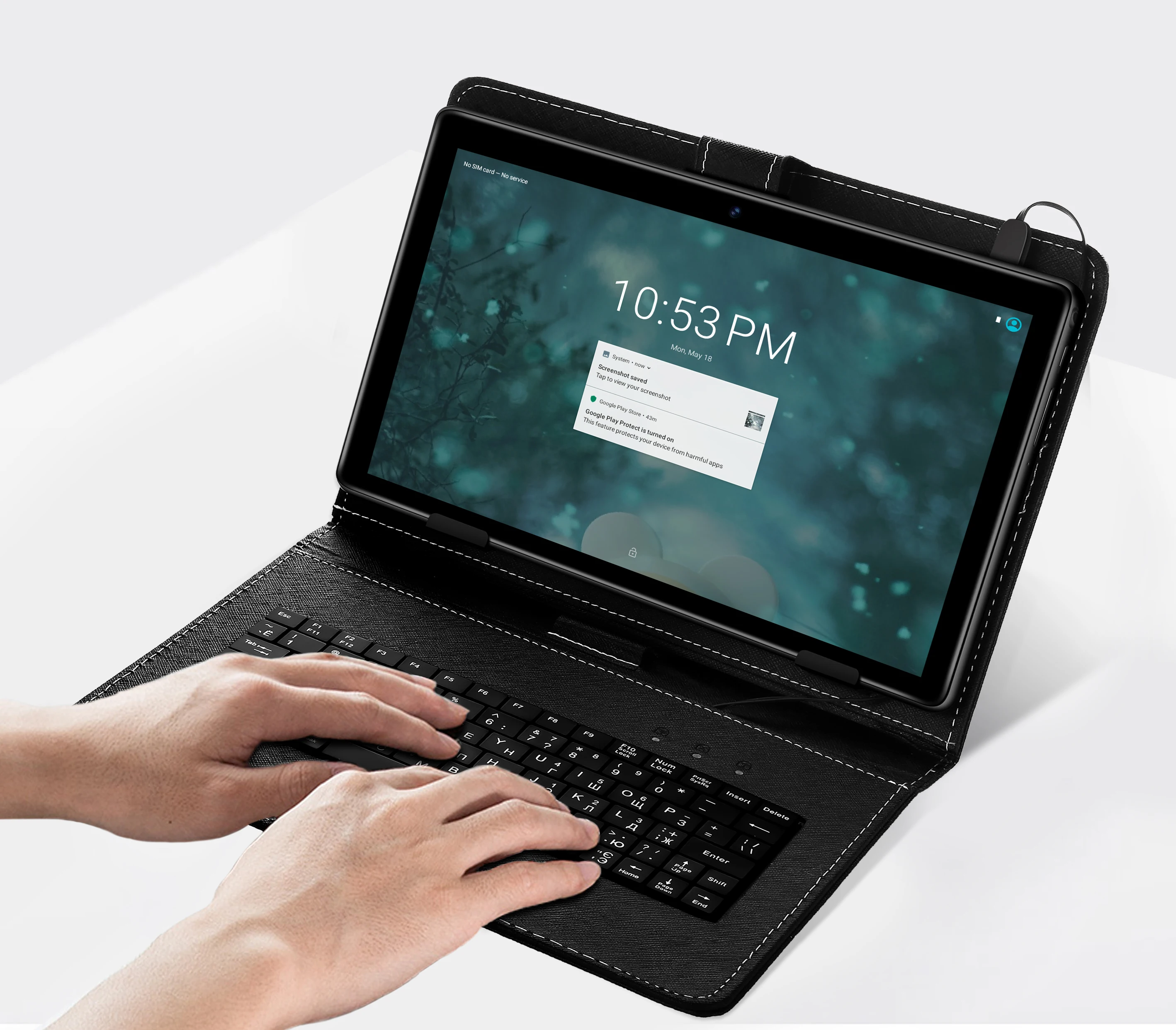 10.1 Inch Android 9.0 Tablet - Octa Core, Phone Call, Google Play, 4GB RAM, 64GB ROM, WiFi, Bluetooth, Type-C, Pad 2023 Description Image.This Product Can Be Found With The Tag Names Computer Office, Tablets