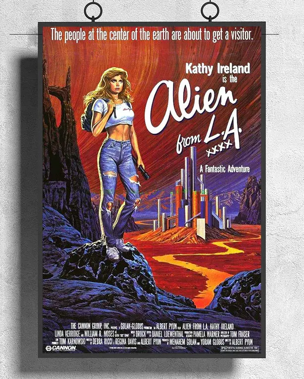 L368 AEIEN FROM LA Classic Movie