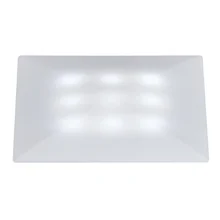 98862 Cв-к встр. Profi Quadro LED 3x1W сатин/пластик