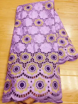 

African bazin riche fabric embroidery african lace fabric wedding bazin brode 5yards cotton swiss lace fabric for dress