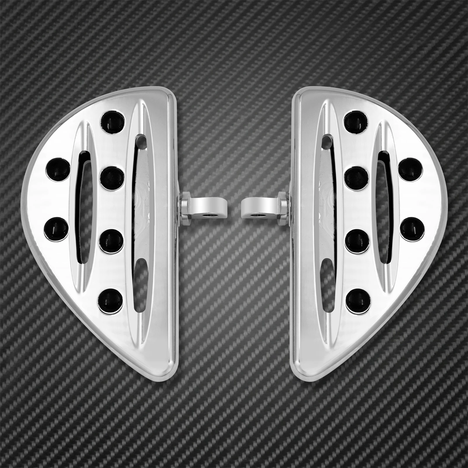 Chrome Rear Passenger Floorboard Foot Pegs For Harley Electra Glide Street Glide | UK - View #3