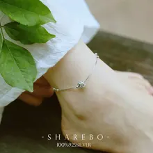 Mr. Yu выдалбливают круглый браслет для голени женские Японский и корейский стиль моды простой элегантный сладкий прохладный подарок