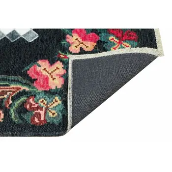 

Apex Motto 5 'x 8' Microfiber Black Area Rug