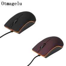 Мини Проводная мышь матовая поверхность 1200 dpi оптическая USB 2,0 Pro игровая оптическая мышь Мыши для компьютера ПК ноутбука
