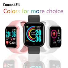 D20 Pro Smart Watch Y68 Bluetooth Fitness Tracker Sports Watch Heart Rate Monitor Blood Pressure Smart Bracelet for Android IOS smart bracelet health couple smart band heart rate blood pressure monitor fitness tracker sports watch bluetooth for android ios