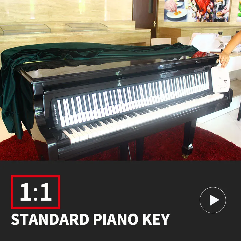 ORIGINAL 88 key piano keyboard soft portable midi digital controller synthesizer roll up piano Beginner elec