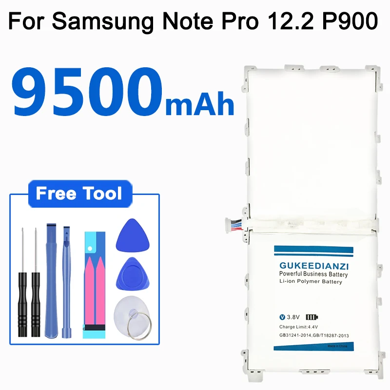 Новый 9500 мА/ч T9500C батарея для Samsung Galaxy Tab Note Pro 12 2 SM-T900 SM-P900 SM-P901 SM-P905 T9500K T9500E T9500U Power Bank