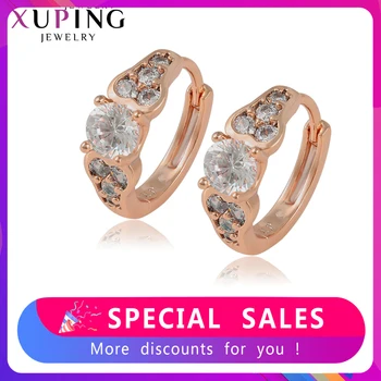 

Xuping Fashion Vintage New Design Earrings with Synthetic Cubic Zirconia Exquisite Luxury Jewelry for Women Girl Gift S 80245