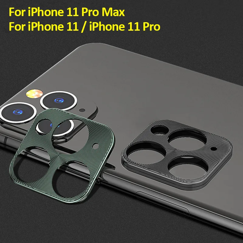 Защитное кольцо для объектива камеры iPhone 11 Pro роскошное алюминиевое защитное