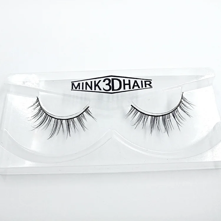 

16 A pair of 3D mink false eyelashes natural long eyelashes small bundle makeup beauty extension tool to extend eyelashes