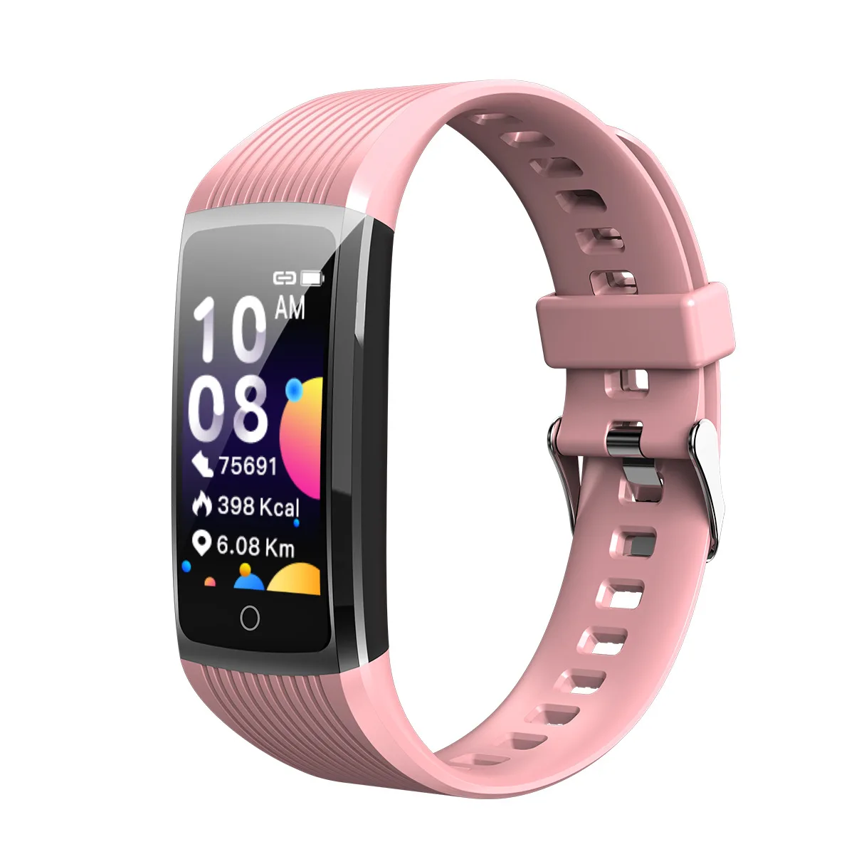 

Hot Selling R12 Bluetooth Smart Sport Bracelet Scheme Secondary Step Count Heart Rate Sleep Monitoring TPU Table