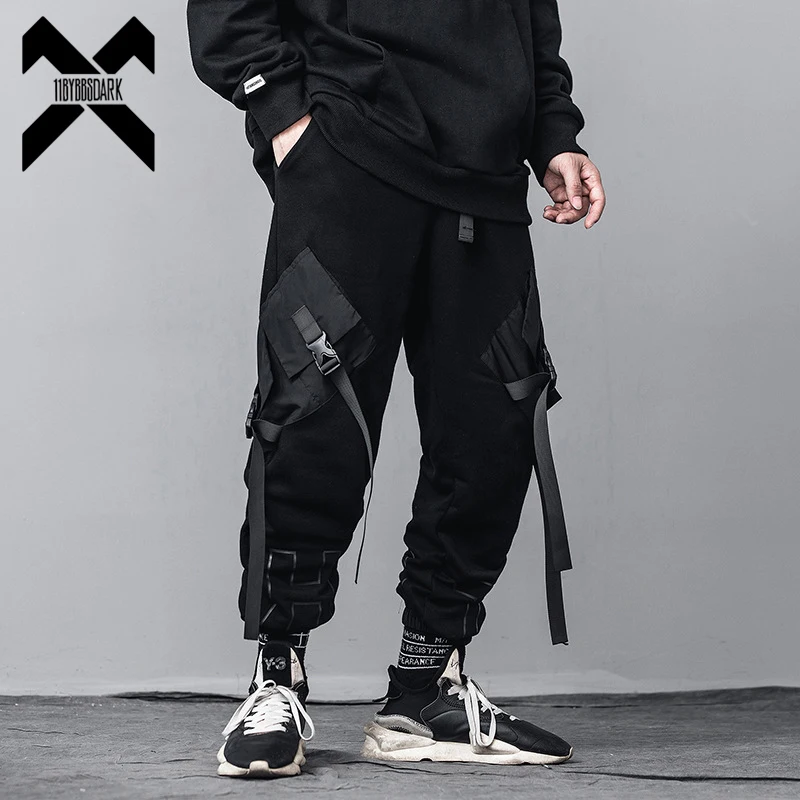 11 BYBB'S DARK Harajuku брюки для бега тактические карго мода 2020 хип хоп черные спортивные