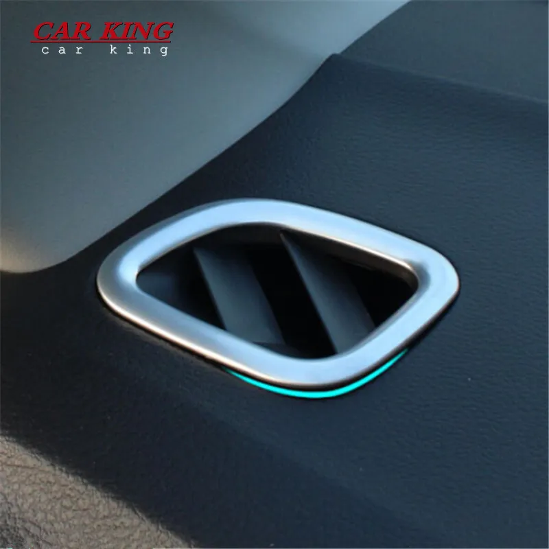 

For Suzuki Vitara Escudo 2016 2017 2018 2019 car garnish frame ABS chrome front Air conditioning Outlet Vent molding Accessories