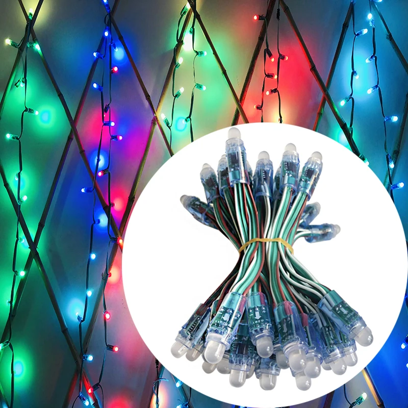 1000 Pcs Full Color WS2811 IC RGB Pixel LED Module Light Great for Decoration Advertising Lights DC5V DC12V