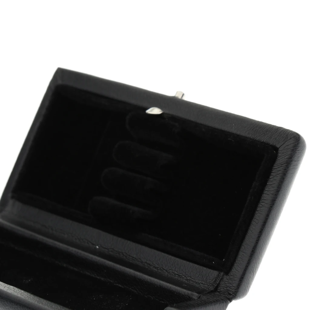 3pcs Oboe Reed Case Wooden + PU Leather Reed Storage Case Holder Box Fits for Oboe