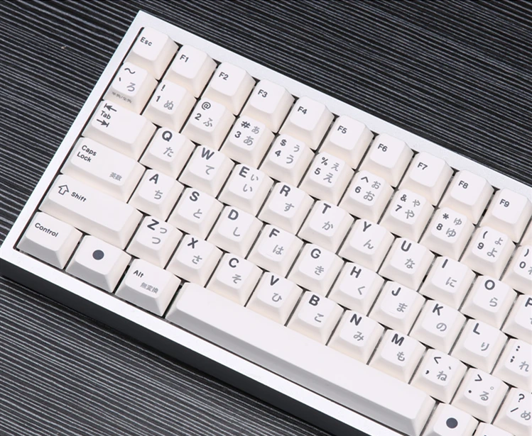 Enjoypbt Кепка японская 117 ключ PBT Материал термосублимационный процесс черный серый