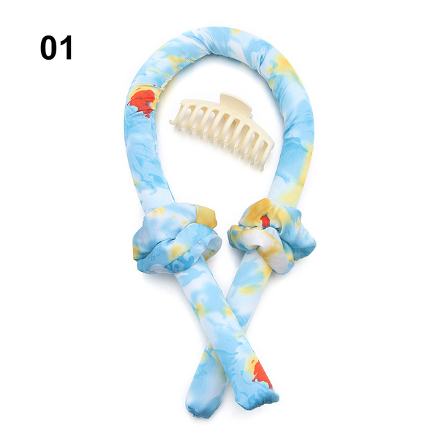 Easy To Use Heatless Curling Rod Lazy Curler Silk Curling Ribbon Make Hair Curly Wave Formers Headband Wave Formers