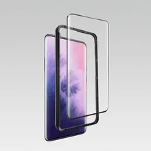 Nambosi защита экрана из закаленного стекла для OnePlus 7 Pro защита от края до края 【полный клей. Чехол Совместимость 】