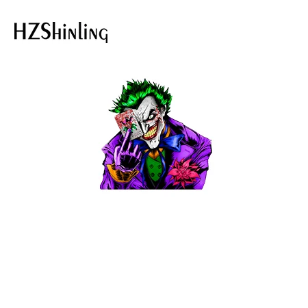 5 Акриловая брошь Joker harleyquinn shinkky Dinks акриловая брошь для одежды рюкзак модные декоративные шпильки аксессуары - Окраска металла: 5
