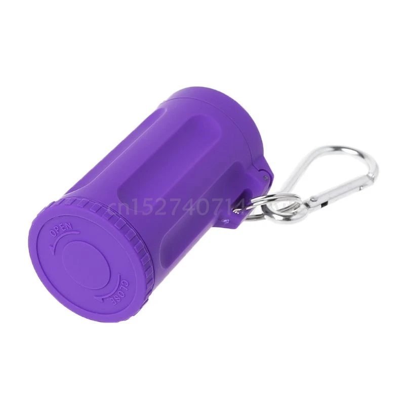 Outdoor Smoking Accessories Portable Mini Pocket Lid Ashtray Windproof Key-chain For Travel portable ashtray