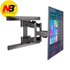 New NB P6 Full Motion 45-75 inch TV Wall Mount  Flat Panel LED LCD Display Mount Bracket MAX.VESA 600x400mm Load 45.5kgs ► Photo 1/6